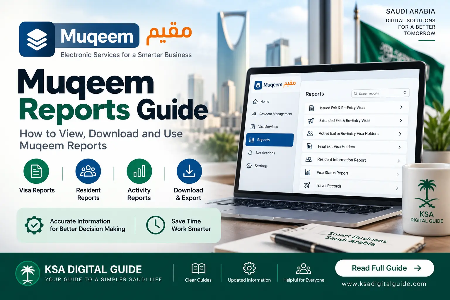 Muqeem reports guide in Saudi Arabia