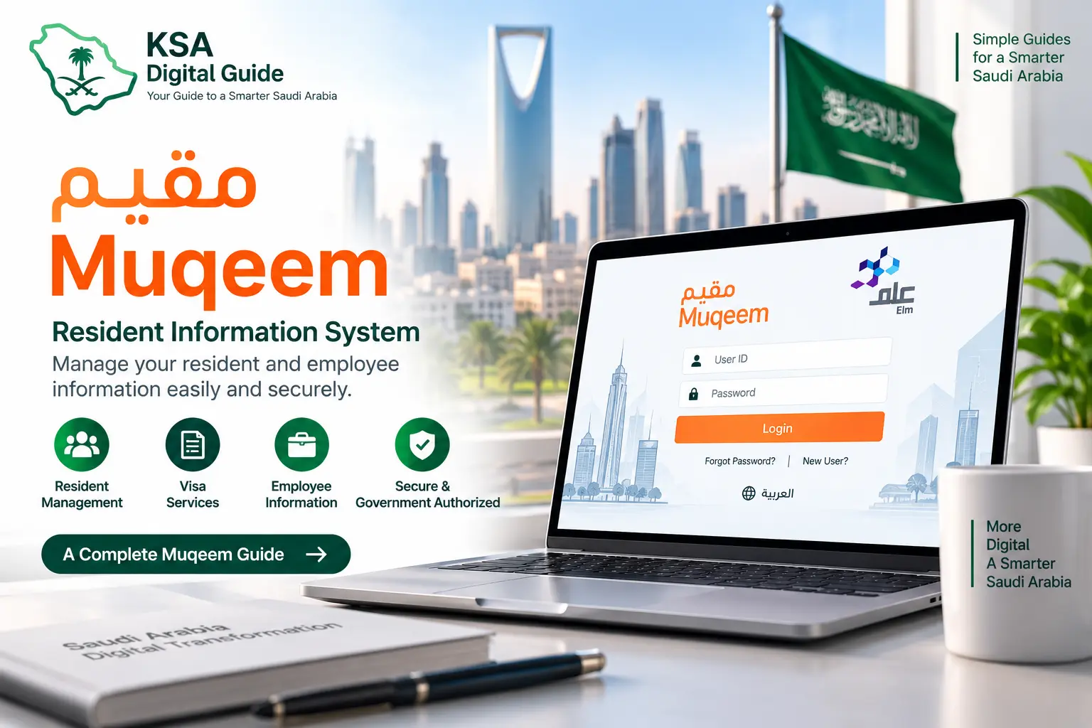 Muqeem platform guide in Saudi Arabia