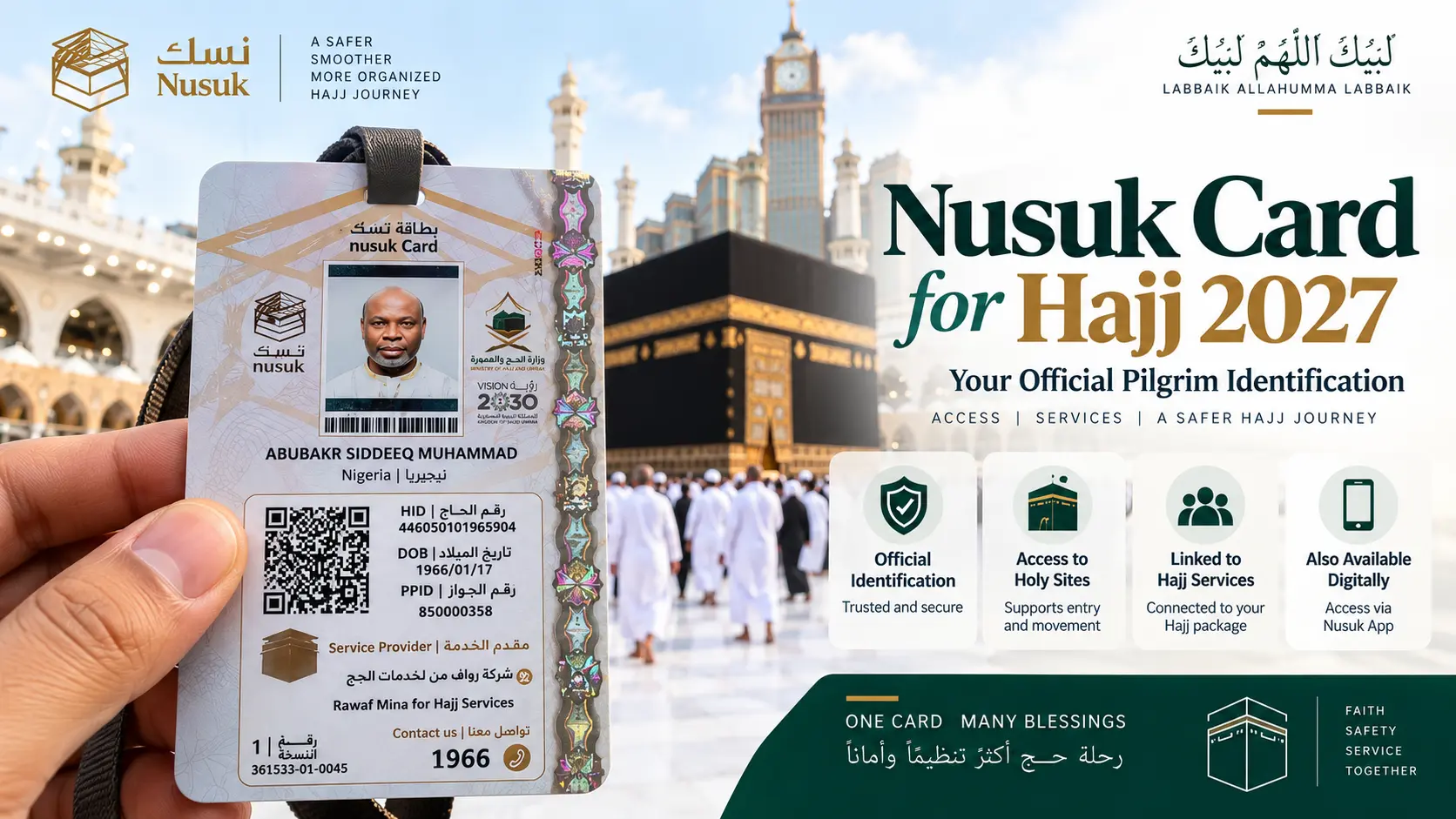 Nusuk Card for Hajj 2027 complete guide